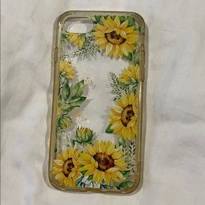 Sunflower iPhone case
